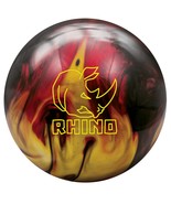 Brunswick Rhino Red Black Gold Pearl Bowling Ball - $89.95