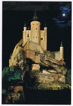 Spain Postcard Segovia Alcazar At Night - £2.36 GBP