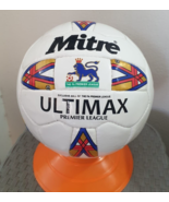 Mitre Ultimax football Premier league 1995-1997 Size 5 Handmade Soccer Ball - £29.86 GBP