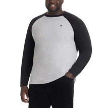 Hurley  Long Sleeve Tee Gray and Black Colorblock Men&#39;s Sz M NWT - $12.28