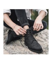 Thursday Boot Company Captain Women’s 6” Lace Up Ankle Boot Black Matter... - $84.15