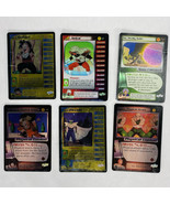 Lot of 6 Foil Dragon Ball Z Cards Holo DBZ 2000 Piccolo Gohan Jeice - $570.94 MXN