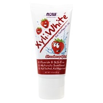 NOW Foods XyliWhite Kids Toothpaste Gel Strawberry Splash, 3 Ounces - £5.49 GBP