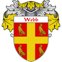 Webb Family Crest / Coat of Arms JPG and PDF - Instant Download - £2.26 GBP
