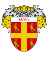 Webb Family Crest / Coat of Arms JPG and PDF - Instant Download - £2.19 GBP