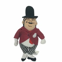 Dr Pepper Bean Bag Plush Man Top Hat Coat Promotional Stuffed Toy 8&quot; - $52.47