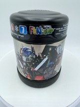 Transformers Thermos 10 oz. Funtainer Insulated Stainless Steel Food Jar - £5.94 GBP