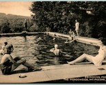 Swimming Pool Meadowside Mt Pocono Pennsylvania PA Collotype Postcard C14 - £8.52 GBP