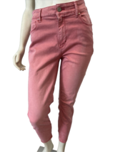 White House Black Market Pink The Skinny Crop Jeans Size 8 - $14.24