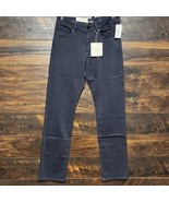 DL1961 Avery Velvety Jeans Mens 31 x 34 Coalmine Gray Modern Straight USA - $101.18 CAD