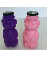 Vintage empty bear shaped plastic container for flavored drinks deliciou... - €21,45 EUR