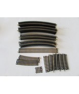 Atlas HO Nickel 36 Sections Track Curved Straight 22-18-15&quot; Radius 1/2&quot; ... - $295.61 MXN