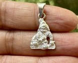 999 Silver Lord Krishna Kanha Pendant, Hindu Locket, Laddu Gopal, Temple - $15.67
