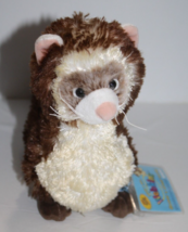 Webkinz Ferret HM419 Stuffed Animal Plush Soft Toy Sealed Code New Tag Ganz - £99.74 GBP