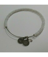 ALEX AND ANI Vintage Bangle Bracelet White Bead - $26.08 CAD