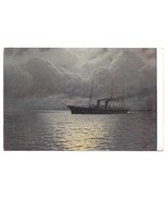 Ship on Still Water Stille Fahrt Russian Painter Kalmikow Nautical Art P... - £3.98 GBP