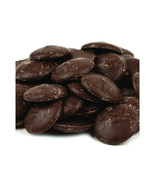 Merckens Cocoa Dark Chocolate Flavored Coating Wafers- 50 lb. Bulk Packed - £179.53 GBP