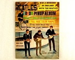 Vintage 1964 The Beatles Color Pinup Album Teen Screen Music Magazine - $14.65