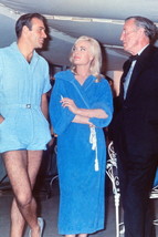 Goldfinger, Sean Connery Shirley Eaton on set with Ian Fleming 4x6 photo - $4.75