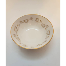 Vintage Noritake Ivory China 4.75&quot; Goldivy Fruit/Dessert (Sauce) Bowl 7531 - £7.88 GBP