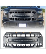 Front Grill Replacement for F150 2015 2016 2017, Matte Black Front Bumpe... - €145,46 EUR