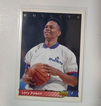 1992-93 Upper Deck Basketball Card Larry Stewart Washington Bullets #226 - £1.58 GBP