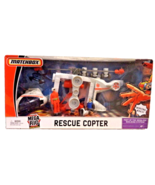 Matchbox Mega Rig Rescue Copter Action Pack - $426.06 MXN