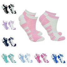 Pure Golf Ladies 2 Pair Pack of Dixie Golf Socks. Pink, Green, Purple, Navy etc - £9.00 GBP