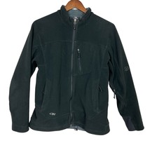 Outdoor Research Jacket Womens Large Black Windstopper Fleece Full Zip Up L - $39.98