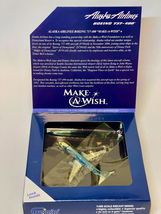 Alaska Airlines Die-Cast Model - &quot;Spirit of Make-a-Wish&quot; Livery Featurin... - £58.99 GBP