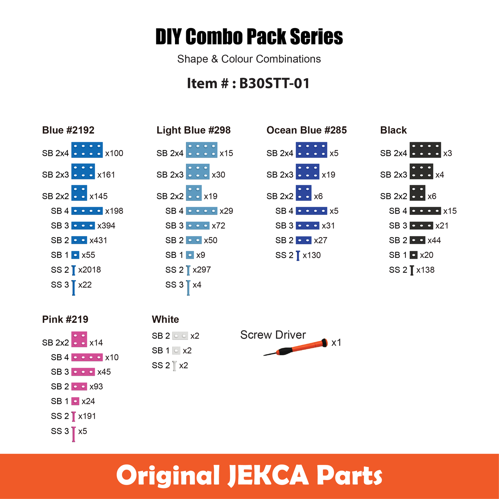 Stitch (Lilo & Stitch) Brick Sculpture (JEKCA Lego Brick) DIY Kit Item image 7