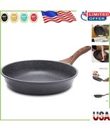8-Inch Swiss Granite Coating Pan – Non-Stick, Durable for Sautéing &amp; Frying - $738.34 MXN