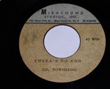 Ed Townsend Metal Acetate Record There&#39;s No End That&#39;s What I Get Miraso... - $499.99