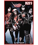 KISS &quot;U.S. Tour 76 Spirit Of 76 24 x 36 Custom Poster - Crystal Clear Po... - €43,07 EUR