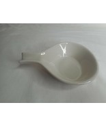Vtg BTC Bel Terr Henn USA Pottery White 5 3/4&quot; Baking Dish Server - $9.60