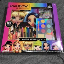 Rainbow High Makeup Artist Studio, 100+ stencils stickers designs - $24.75