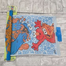 Vtg NOS Sesame Street Deluxe Car Shade Window Cookie Monster Abby Elmo - $16.99