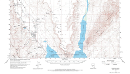 Overton Quadrangle, Nevada 1958 Topo Map USGS 15 Minute Topographic - £17.29 GBP