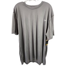 Speedo Rashguard Gray UPF 50 Active Short Sleeve Swim Shirt Gray Size Me... - $21.77