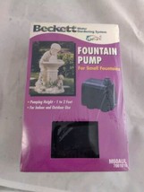 Beckett Small Fountain Pump 60 Gallons/hr M60AUL 7061010 - £15.82 GBP