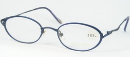 Vintage Midori MD-36 Abl Antique Blue Eyeglasses Glasses Titanium 48-19-140mm - $68.87