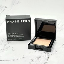 Phase Zero Powder Highlighter Rose Gold 0.07oz Travel Size New Free Shipping - £7.70 GBP