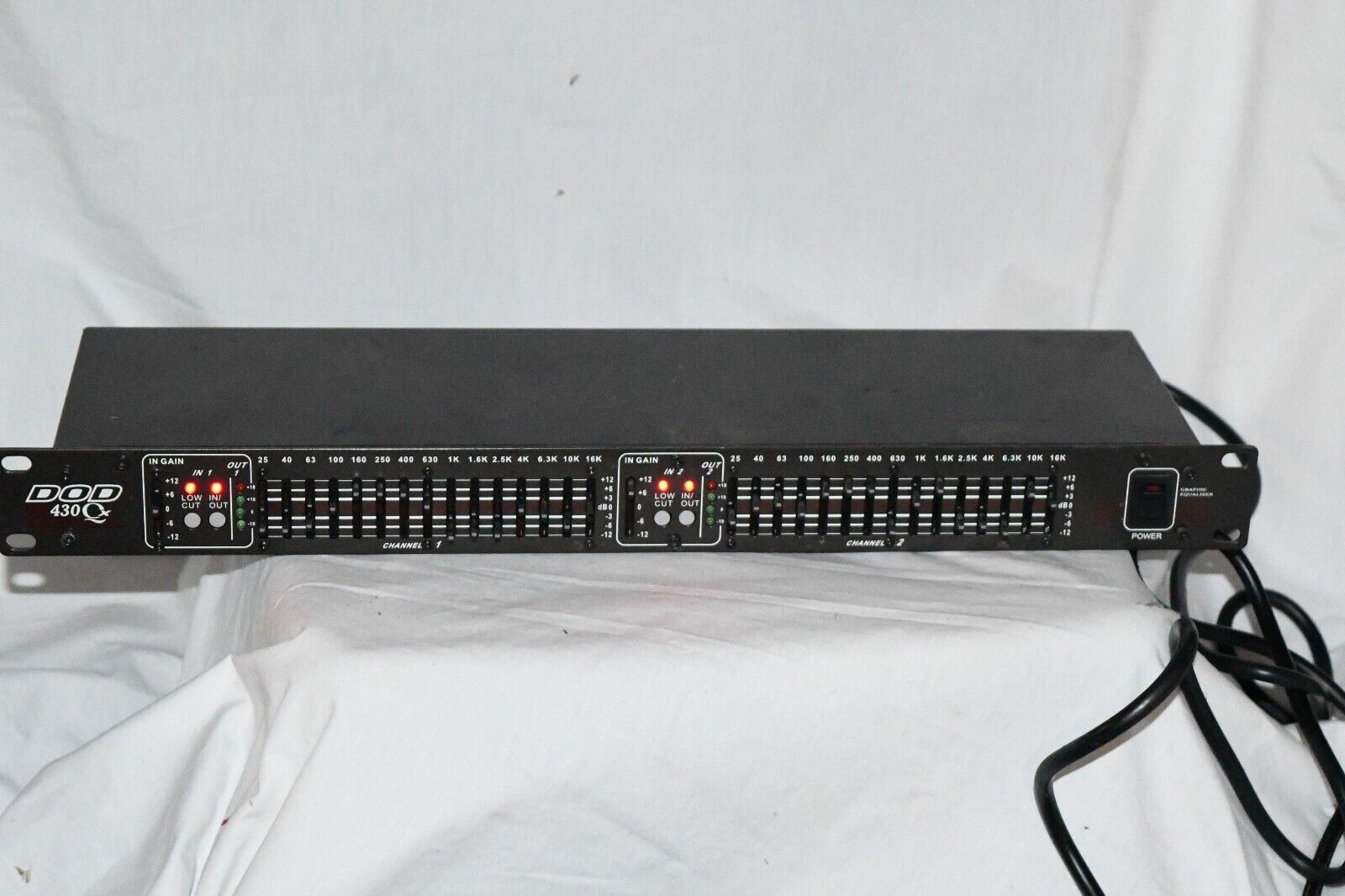 DOD SR430QX Dual 15-band Professional Equalizer w6c - $116.25