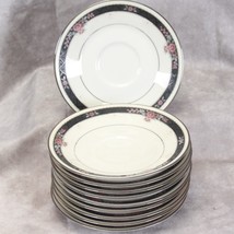 Noritake Etienne Saucers 6&quot; Lot of 10 - £27.70 GBP
