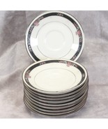 Noritake Etienne Saucers 6&quot; Lot of 10 - £27.74 GBP