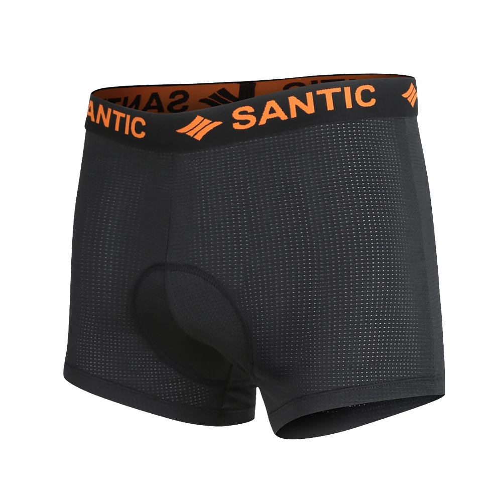 Santic Cycling  3D Padded MTB Bike Underpants  Waist Mountain Bicycle Gel Shorts - $152.26