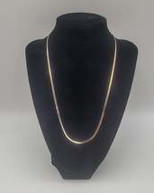 Giani Bernini 20″ Herringbone Chain in 18K Gold Over Sterling Silver Necklace - £31.97 GBP