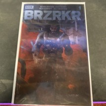 BRZRKR #1 - 1st Print - Grampa Foil Trade - Keanu Reeves - £6.32 GBP