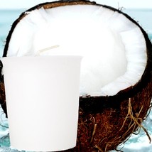 Fresh Coconut Scented Eco Soy Wax Votive Candles, Hand Poured - £18.19 GBP+