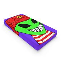 Alien Character Cartoon Big Smile Baby Changing Pad Cover - $54.20